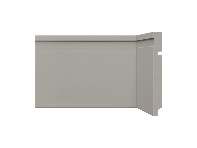 Santa Luzia Pop Decor Rodape 480 cinza glacial com 150 mm de altura