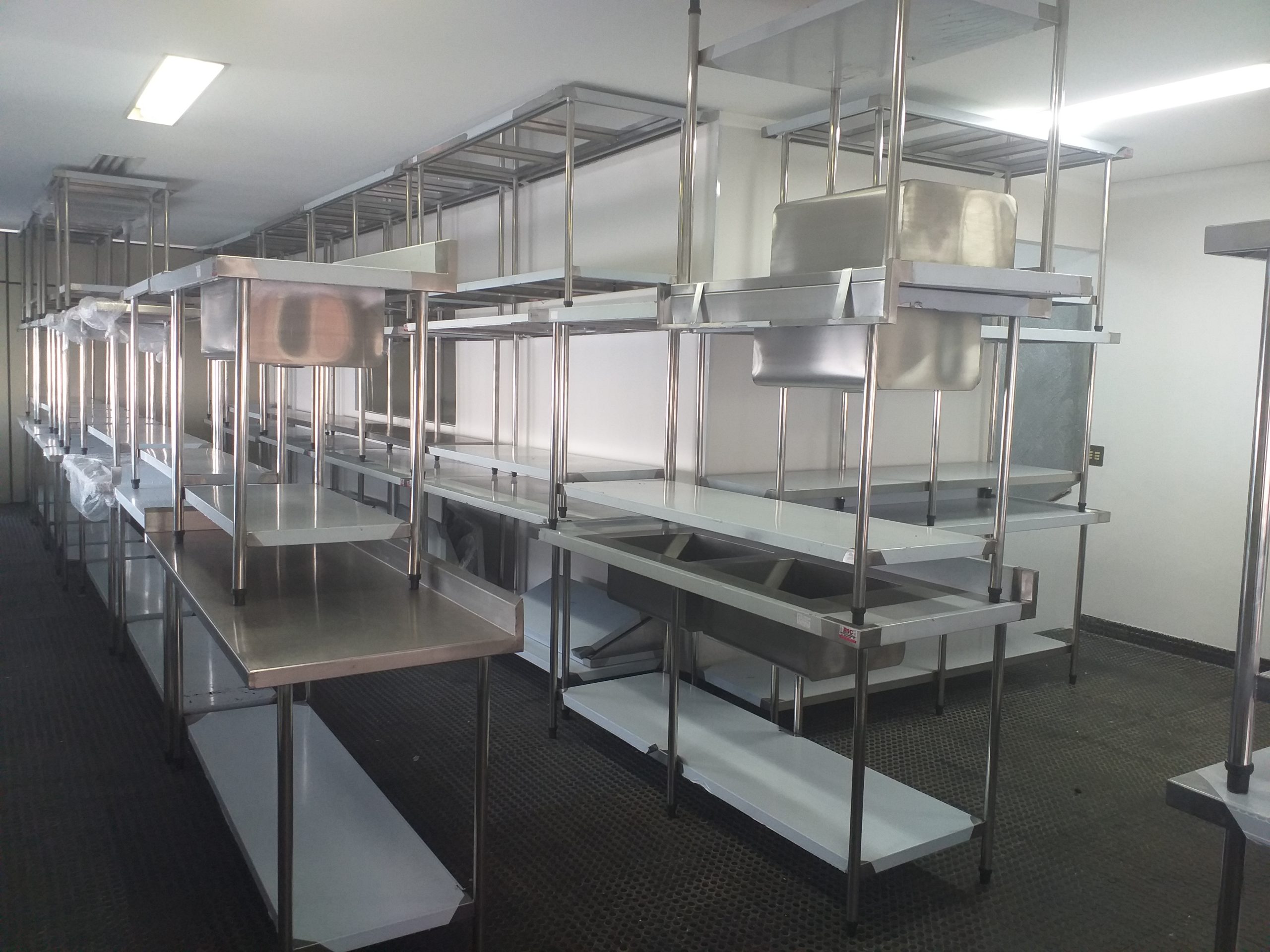 Fabricação de equipamentos em inox